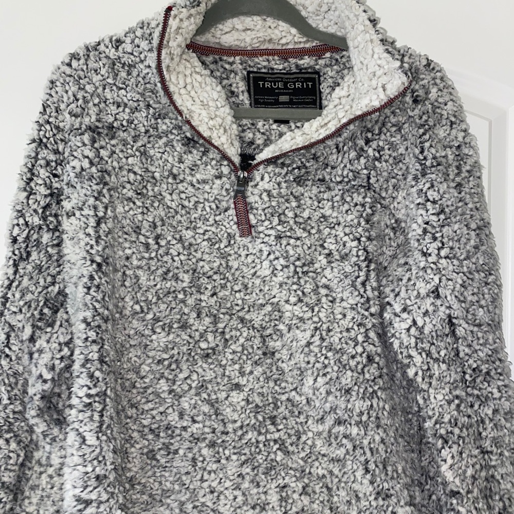 True Grit furry pullover